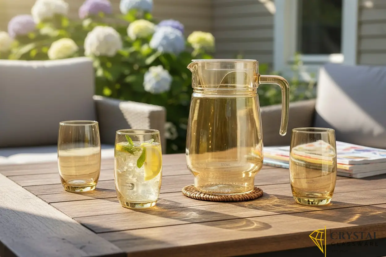 7-piece glassware set 